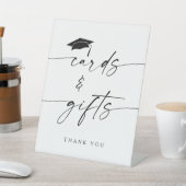 Minimalistisch Afstuderen Kaarten & geschenken Reclamebord Met Voetstuk (Insitu)