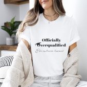 Minimalistisch Afstuderen T-shirt