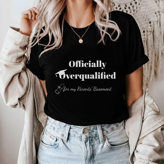 Minimalistisch Afstuderen T-shirt