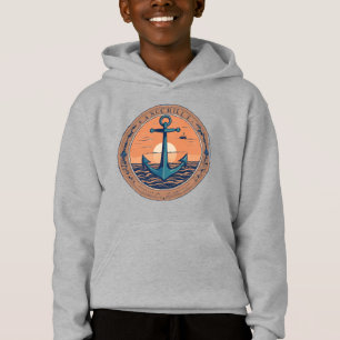 Minimalistisch anker - Symbool van Sterkte Ontwerp