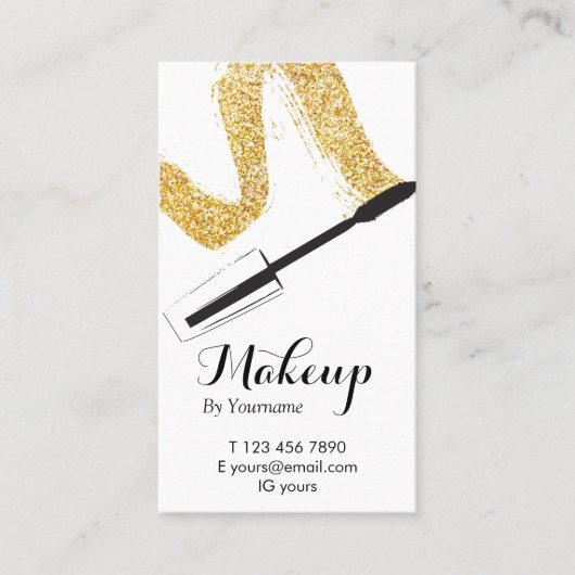 Minimalistisch artistiek Visitekaartje (Voorkant)