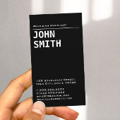 Minimalistisch assistent voor professionele arts visitekaartje