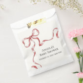 minimalistisch Baby shower Bedankzakje (Gezegeld)