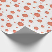 Minimalistisch Baby shower met zonnepanelen Cadeaupapier (Hoek)