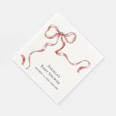  minimalistisch Baby shower Servet (Hoek)