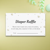 Minimalistisch Baby shower van luierspoelriet Informatiekaartje