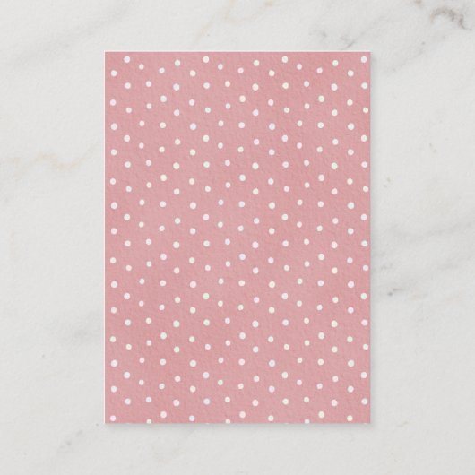 Minimalistisch Baby shower van Teddy Bear Diaper R Informatiekaartje (Achterkant)