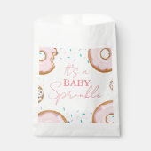 Minimalistisch Baby Sprinkles Baby shower Bedankzakje (Voorkant)