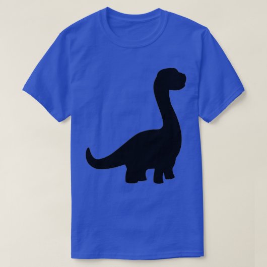 Minimalistisch badge voor vrouwen Cute Dinosaur Br T-shirt (Design voorkant)