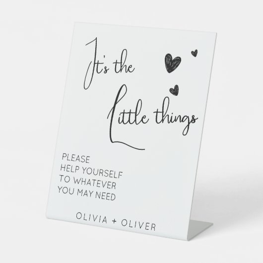 Minimalistisch badkamermandje reclamebord met voetstuk (Voorkant)