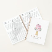 Minimalistisch | Bakkerij | Zitplaats | Cake Notitieboek (Binnen)