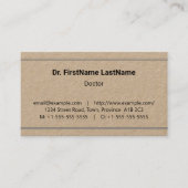 Minimalistisch, basis- en menselijk Visitekaartje (Voorkant)