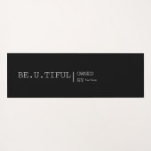 minimalistisch BE.U.ST. Yogamat (Achterkant (horizontaal))