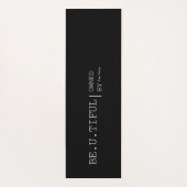 minimalistisch BE.U.ST. Yogamat (Achterkant)