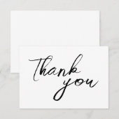 Minimalistisch bedankt (Voorkant / Achterkant)