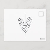 Minimalistisch bedankt Baby shower Briefkaart (Achterkant)