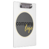 MINIMALISTISCH BEDRIJF EIGEN LOGO MERK WIT KLEMBORD (Rechts)