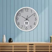 Minimalistisch Bedrijf Logo Branded Promotionele G Grote Klok