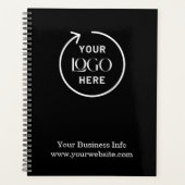 minimalistisch bedrijfscentrum voor zakelijke Logo Planner (Voorkant)