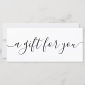 Minimalistisch bedrijfscertificaat met Logo (Achterkant)