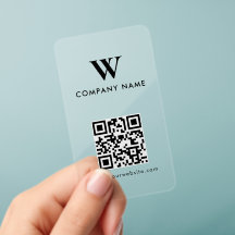 Minimalistisch bedrijfsmonogram logo website QR-co