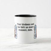 Minimalistisch Beer in het winterse sneeuwland | g Mok (Midden)