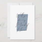 Minimalistisch Bent u mijn dienstmeisje van Honor  Kaart (Voorkant)