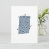 Minimalistisch Bent u mijn dienstmeisje van Honor  Kaart (Staand voorkant)