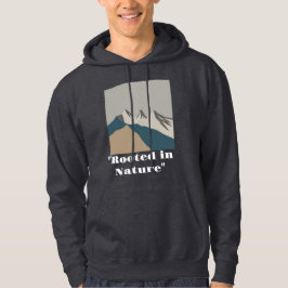 Minimalistisch berglandschap | Natuur-geïnspireerd Hoodie