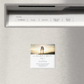 Minimalistisch besluit op foto voor altijd opslaan magneet (Insitu (Vaatwasser))