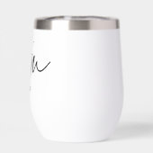 Minimalistisch Best Mam ooit elegant Script Typogr (Achterkant)