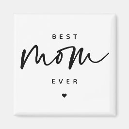 Minimalistisch Best Mam ooit elegant Script Typogr Magneet