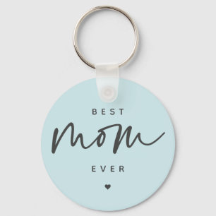Minimalistisch Best Mam ooit elegant Script Typogr Sleutelhanger
