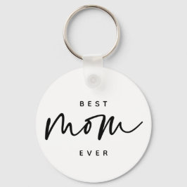 Minimalistisch Best Mam ooit elegant Script Typogr Sleutelhanger