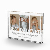 Minimalistisch beste vader ooit fotoblok (Rechts)