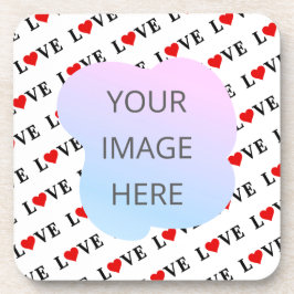 Minimalistisch bij witte kleppen bier onderzetter