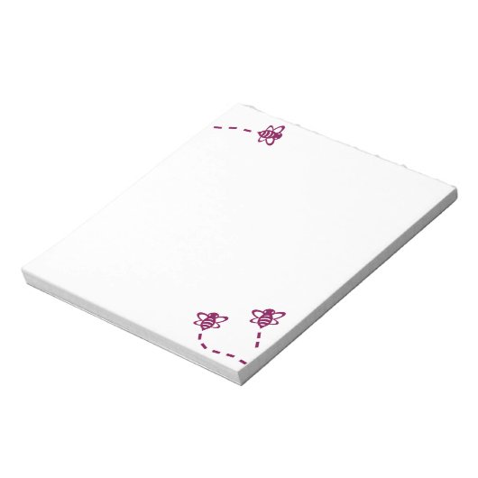 Minimalistisch bijen Notitieblok - Dagelijks gebru (Linkerzijde)