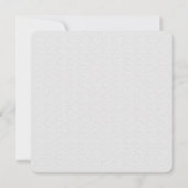 Minimalistisch bijtend hout bespaart de datumkaart save the date (Achterkant)