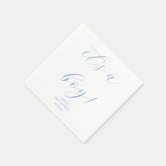 Minimalistisch blauw Het is een padvinder uit het  Servet (Hoek)