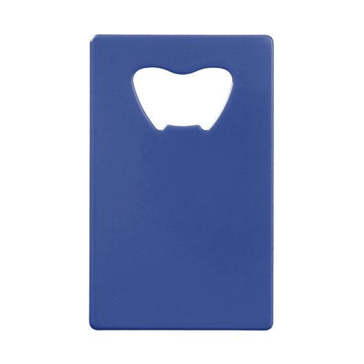 Minimalistisch blauw & zilver "papa" Aangepast - Creditkaart Flessenopener (Achterkant)