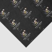 Minimalistisch Bloemist Boetiekhandel Tissuepapier (Detail)