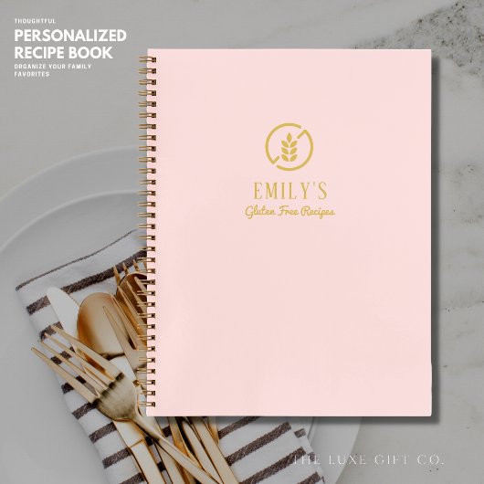 Minimalistisch Blush Glutenvrij Blank Recept Boek