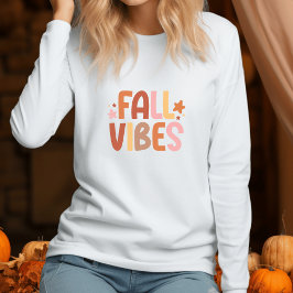 Minimalistisch Boho Herfst Vibes T-shirt