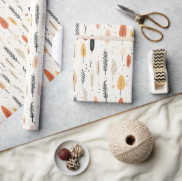 Minimalistisch Boho stijl cadeaupapier
