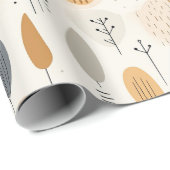 Minimalistisch Boho-stijl inpakpapier (Rol Hoek)