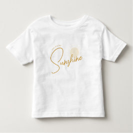 Minimalistisch Boho Sunshine Baby T-shirt