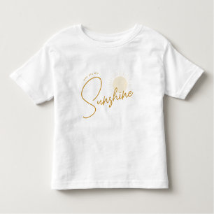 Minimalistisch Boho Sunshine Baby T-shirt
