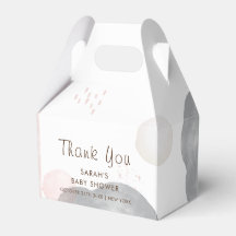 Minimalistisch Boho Waterverf Abstract Baby shower