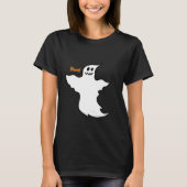 Minimalistisch Boo Ghost T-shirt (Voorkant)