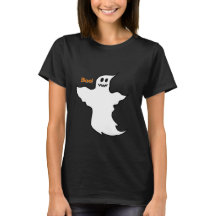Minimalistisch Boo Ghost T-shirt